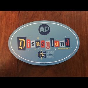 Disneyland AP magnet for the 65th anniversary